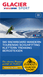 Mobile Screenshot of glacier-intersport.ch